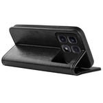 Xiaomi Redmi K70 Ultra Plånboksfodral Crazy Horse Texture Stand Läder mobilskal
