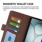For Xiaomi 14T Stand Case Calf Texture Leather Wallet Phone Cover