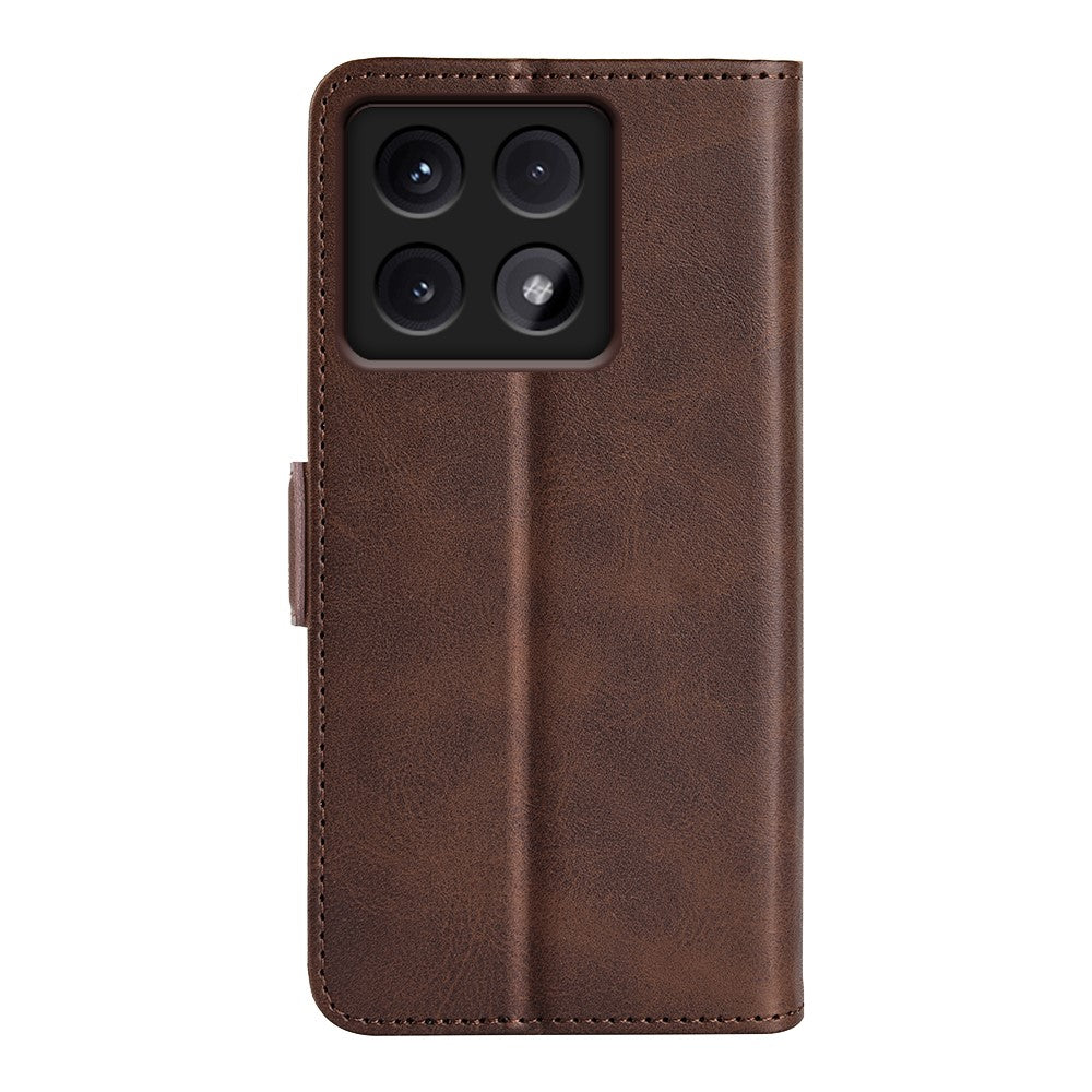 For Xiaomi 14T Stand Case Calf Texture Leather Wallet Phone Cover