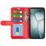 For Xiaomi 14T Wallet Case Crazy Horse Texture Stand Leather Phone Cover