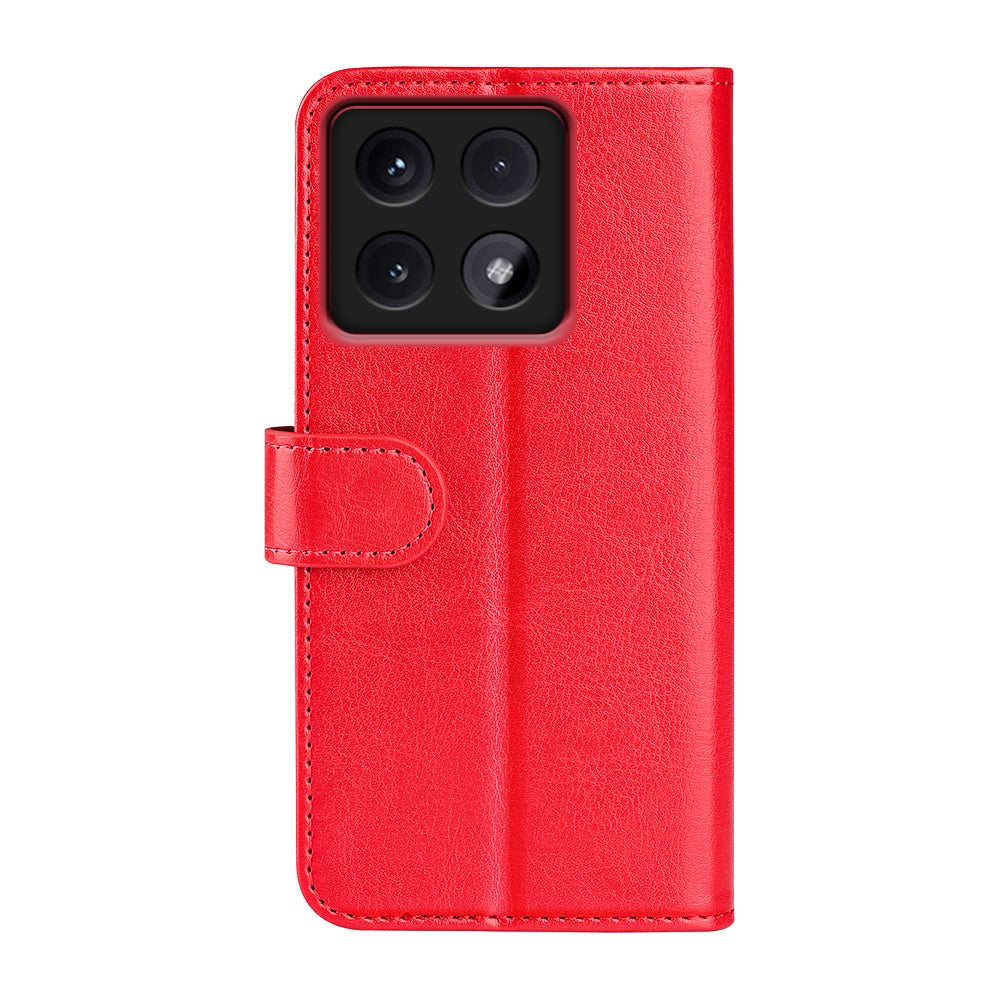 For Xiaomi 14T Wallet Case Crazy Horse Texture Stand Leather Phone Cover