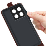 For Xiaomi 14T Case with Card Slots Vertical Flip Leather Phone Cover