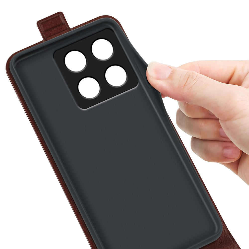 For Xiaomi 14T Case with Card Slots Vertical Flip Leather Phone Cover