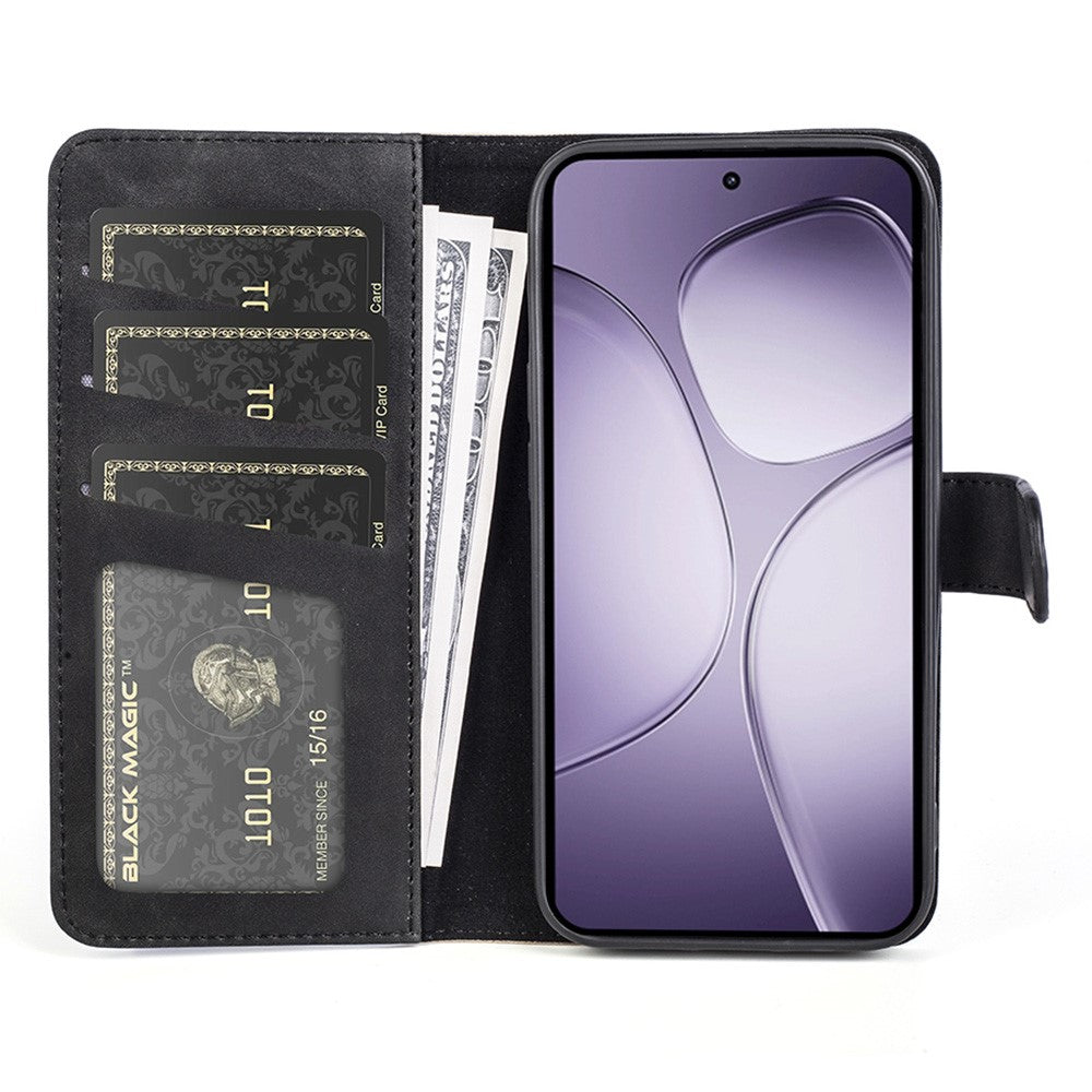 For Xiaomi 14T Pro Wallet Case Leather Phone Cover Splicing Color