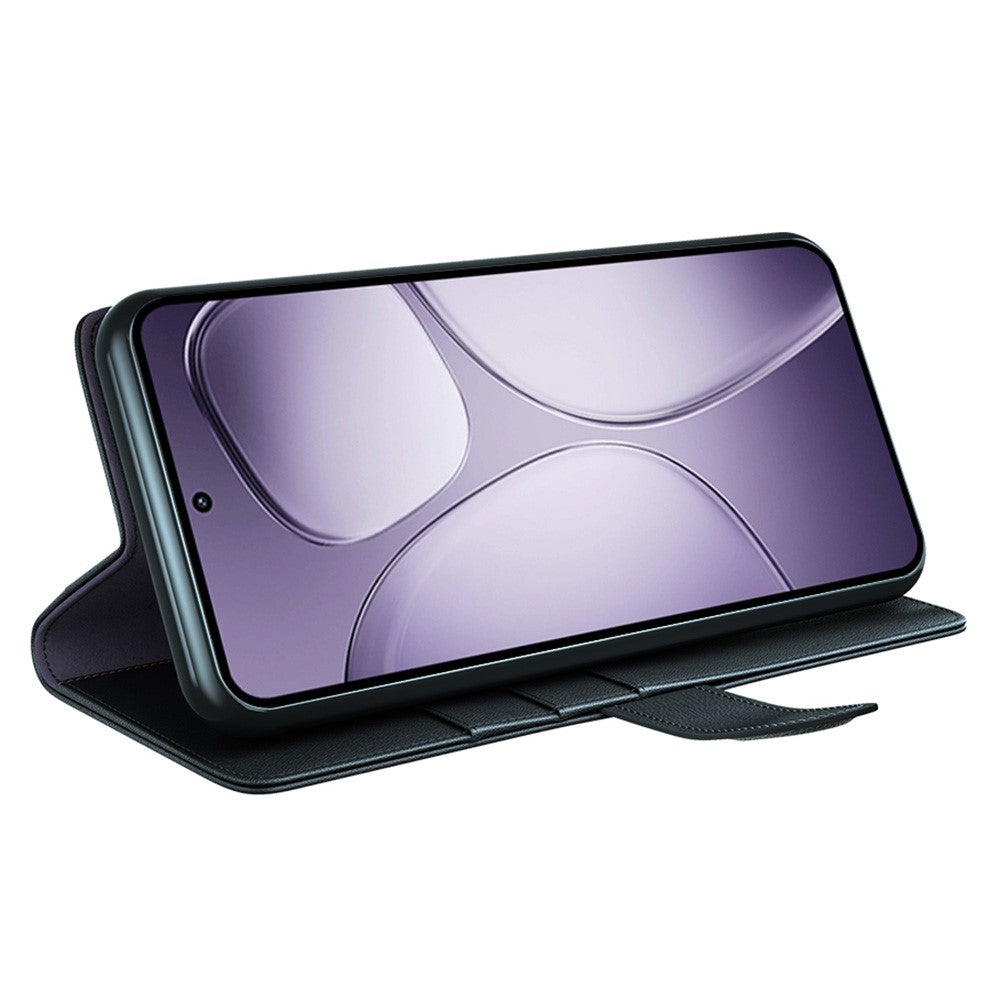For Xiaomi 14T Pro Case Genuine Split Leather Phone Cover with Wallet Stand