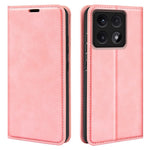 Xiaomi 14T Pro-skal med skin-touch-funktion i läder, plånbok och mobilfodral