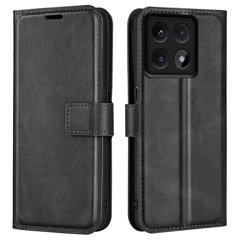Xiaomi 14T Pro stativfodral i reptåligt läder med kalvstruktur