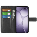 For Xiaomi 14T Pro Stand Case Anti-Scratch Calf Texture Leather Phone Cover
