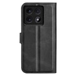 For Xiaomi 14T Pro Stand Case Anti-Scratch Calf Texture Leather Phone Cover
