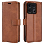 For Xiaomi 14T Pro Stand Case Anti-Scratch Calf Texture Leather Phone Cover