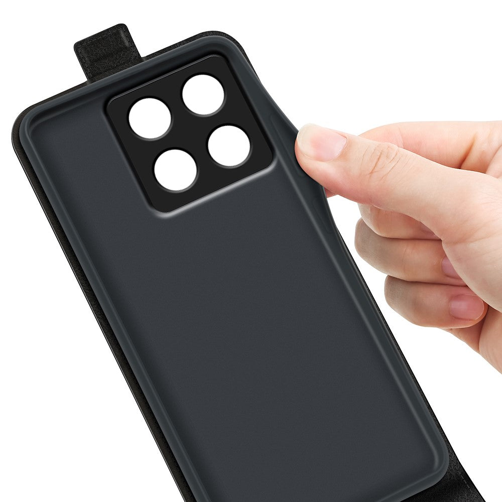 For Xiaomi 14T Pro Case with Card Slots Vertical Flip Leather Phone Cover
