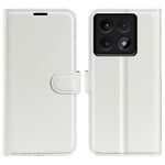 Xiaomi 14T Pro-skal i litchi-textur, stötsäkert läder, plånboksfodral
