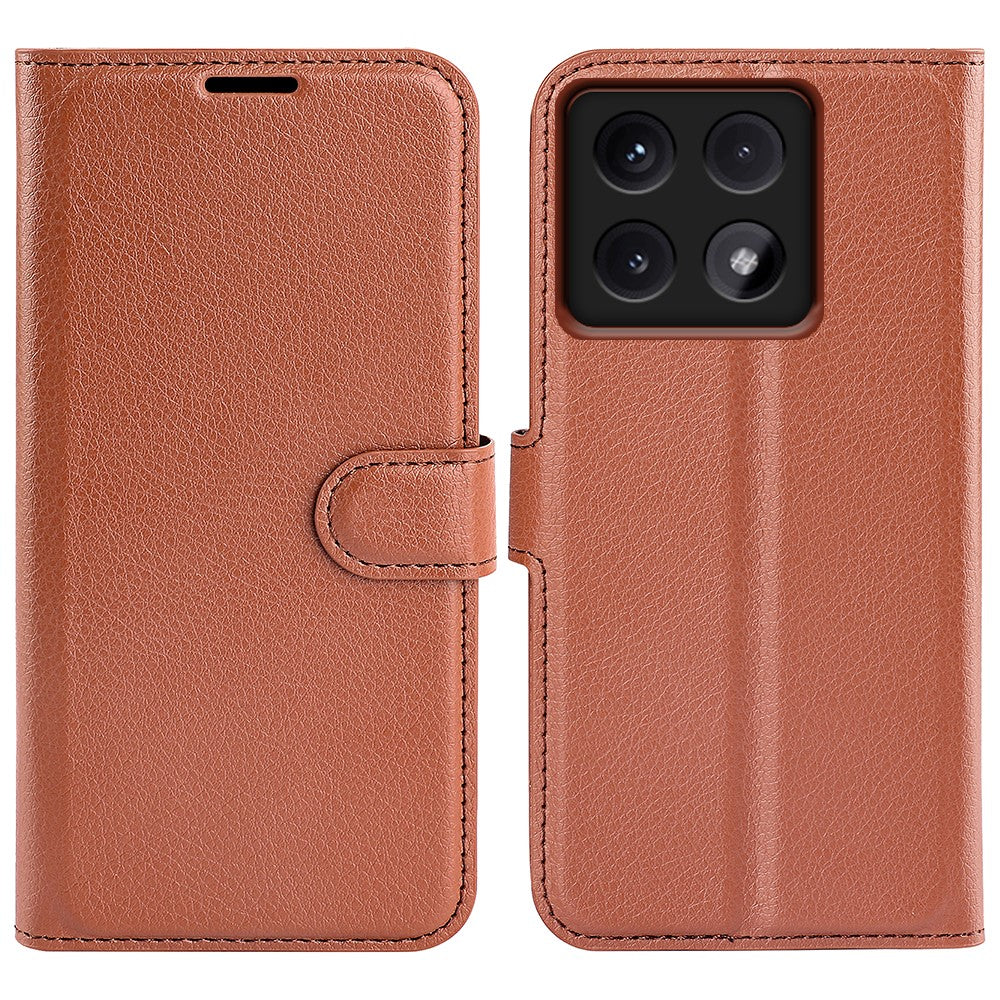 For Xiaomi 14T Pro Case Litchi Texture Shockproof Leather Wallet Phone Cover