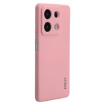 ENKAY HAT PRINCE För Xiaomi Redmi Note 13 Pro 5G / Poco X6 5G Skal Rak Kant Flytande Silikon mobilskal