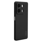 ENKAY HAT PRINCE For Xiaomi Redmi Note 13R Pro 5G Case Straight Edge Liquid Silicone Phone Cover