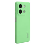 ENKAY HAT PRINCE For Xiaomi Redmi Note 13R Pro 5G Case Straight Edge Liquid Silicone Phone Cover