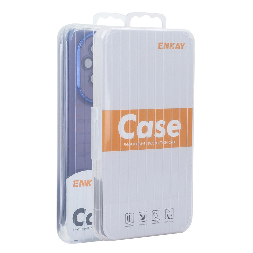 ENKAY HAT PRINCE För Xiaomi Redmi K70 Pro 5G / K70 5G Skal Matt TPU mobilskal med Linsfilm