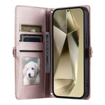 For Samsung Galaxy S24 FE Leather Case with Wrist Strap Wallet Stand Phone Cover