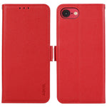 ABEEL For iPhone 17th / 16th Gen Case Litchi Texture Leather RFID Blocking Phone Cover