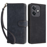 For Oppo A3 4G /  A3 5G / A3x 4G / A3x 5G / A40M 4G / A40 4G / A3i 5G / A60 5G Wallet Case RFID Blocking PU Leather Cover Stand View