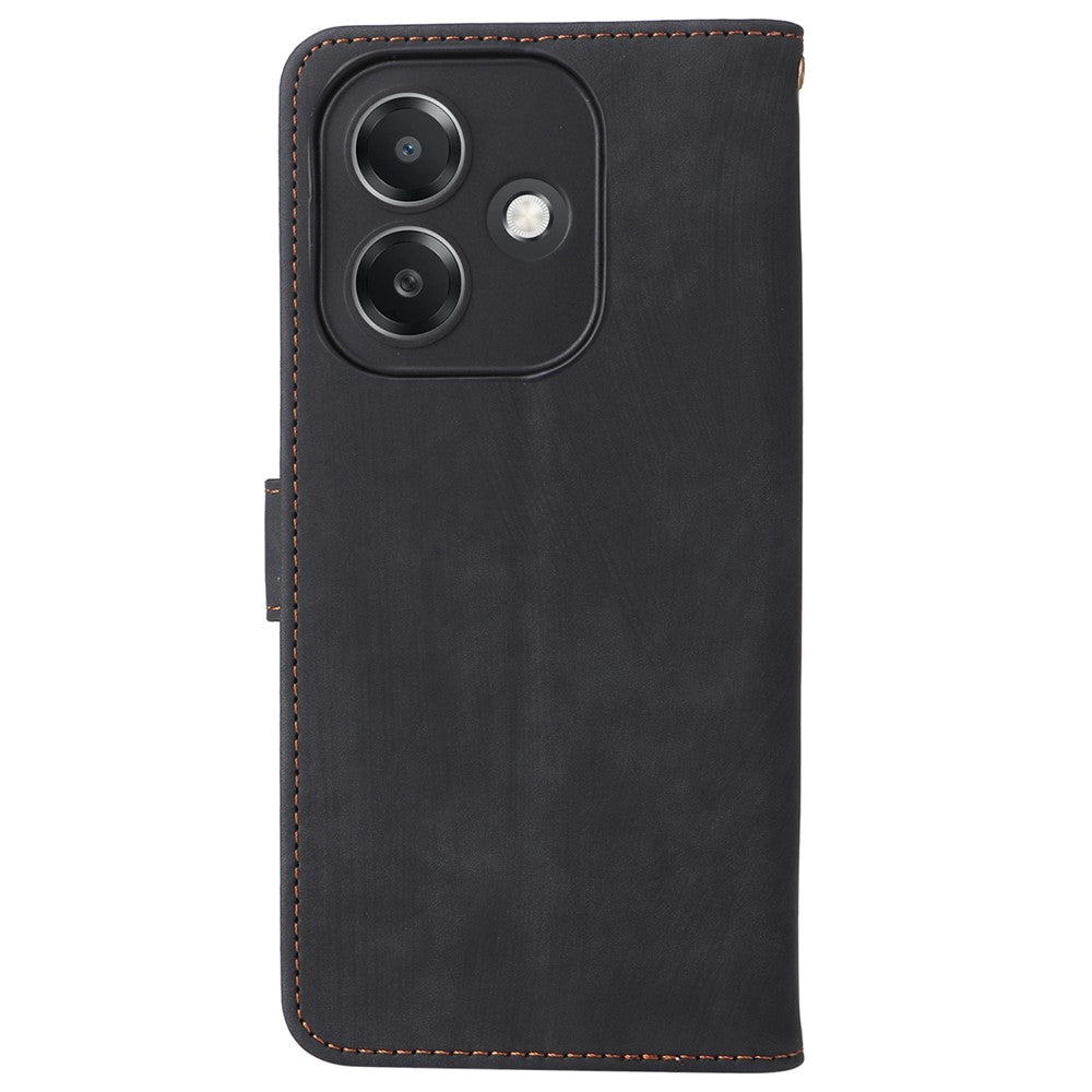 For Oppo A3 4G /  A3 5G / A3x 4G / A3x 5G / A40M 4G / A40 4G / A3i 5G / A60 5G Wallet Case RFID Blocking PU Leather Cover Stand View