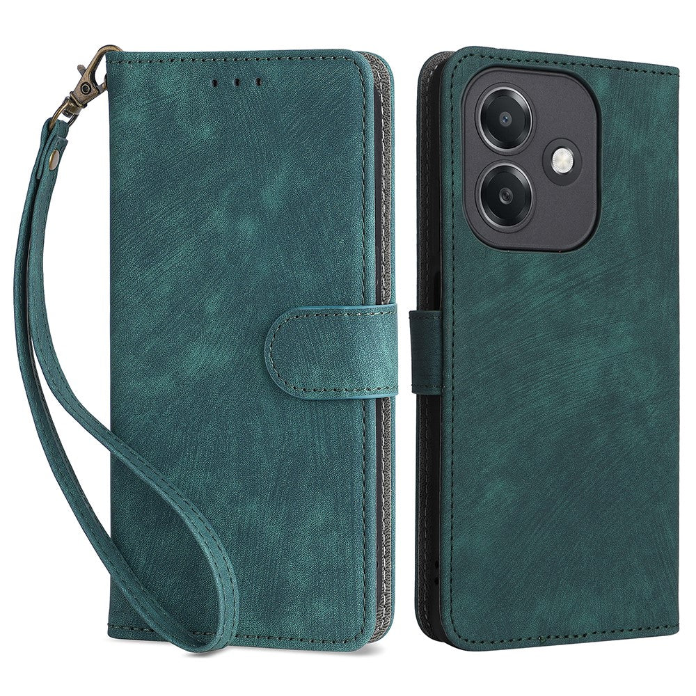 For Oppo A3 4G /  A3 5G / A3x 4G / A3x 5G / A40M 4G / A40 4G / A3i 5G / A60 5G Wallet Case RFID Blocking PU Leather Cover Stand View