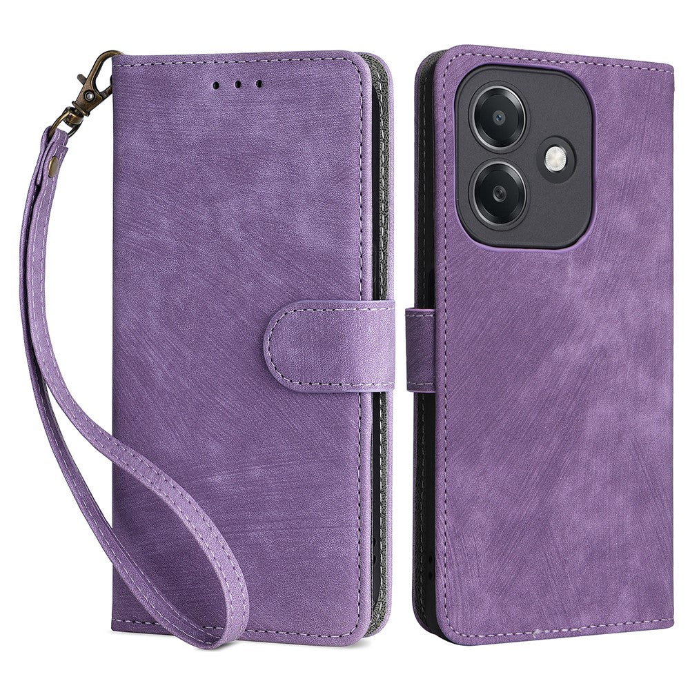 For Oppo A3 4G /  A3 5G / A3x 4G / A3x 5G / A40M 4G / A40 4G / A3i 5G / A60 5G Wallet Case RFID Blocking PU Leather Cover Stand View