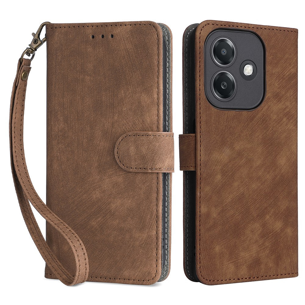 For Oppo A3 4G /  A3 5G / A3x 4G / A3x 5G / A40M 4G / A40 4G / A3i 5G / A60 5G Wallet Case RFID Blocking PU Leather Cover Stand View