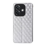 For Oppo A3 4G /  A3 5G / A3x 4G / A3x 5G / A40M 4G / A40 4G / A3i 5G / A60 5G Wallet Case Rhombus Imprinted Leather Phone Cover