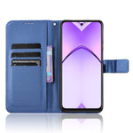 Oppo A3 4G / A3 5G / A3x 4G / A3x 5G / A40M 4G / A40 4G / A3i 5G / A60 5G Skal PU-läder Diamantstruktur Plånboksfodral