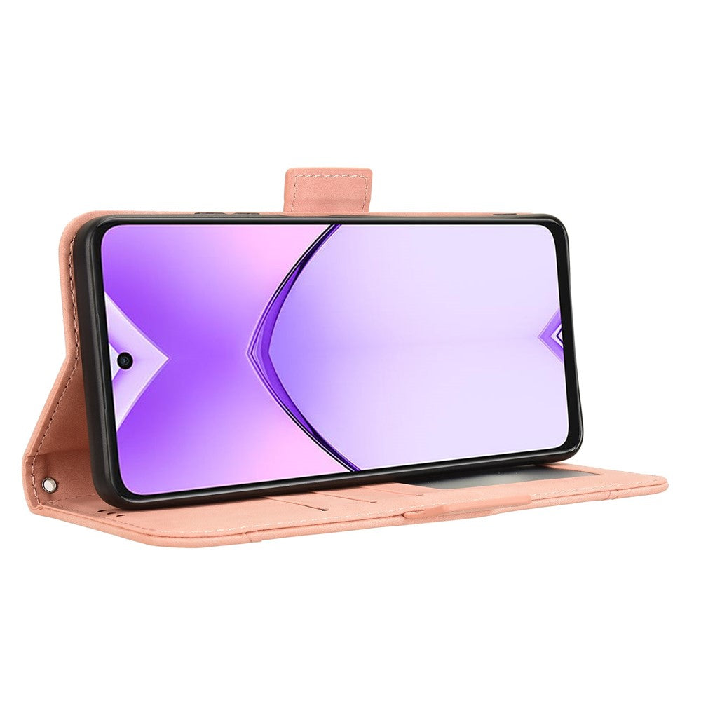 For Oppo A3 4G / A3 5G / A3x 4G / A3x 5G / A40M 4G / A40 4G / A3i 5G / A60 5G Leather Case Phone Wallet Cover with Multiple Card Slots