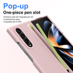 For Samsung Galaxy Z Fold3 5G Case Hard PC Phone Cover with Stylus