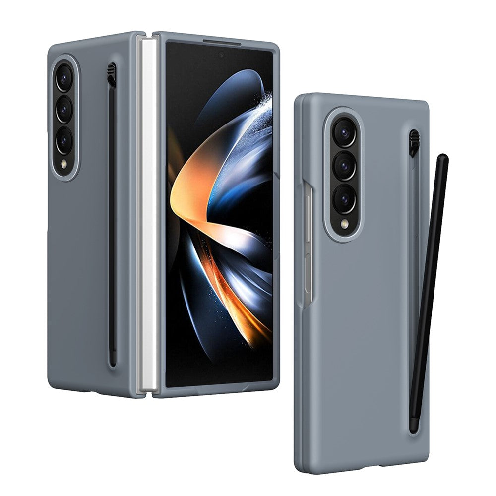 For Samsung Galaxy Z Fold4 5G Case Hard PC Phone Cover with Stylus