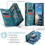 For Google Pixel 9 / Pixel 9 Pro Phone Cases CASEME 008 Leather Cover with Detachable Wallet and Strap