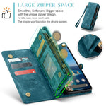For Google Pixel 9 / Pixel 9 Pro Phone Cases CASEME 008 Leather Cover with Detachable Wallet and Strap