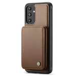 JEEHOOD J05 För Samsung Galaxy A13 5G Läderfodral Mobilskal med Avtagbar Magnetisk Korthållare