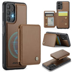 JEEHOOD J05 Til Samsung Galaxy A13 4G Etui Læder Mobilcover med Aftagelig Magnetisk Kortpung