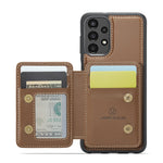 JEEHOOD J05 Til Samsung Galaxy A13 4G Etui Læder Mobilcover med Aftagelig Magnetisk Kortpung