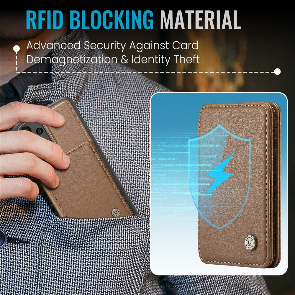 JEEHOOD J05 Til Samsung Galaxy A13 4G Etui Læder Mobilcover med Aftagelig Magnetisk Kortpung