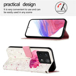 For Xiaomi 14T Pro Leather Case Pattern Printing Wallet Stand Mobile Cover with Strap
