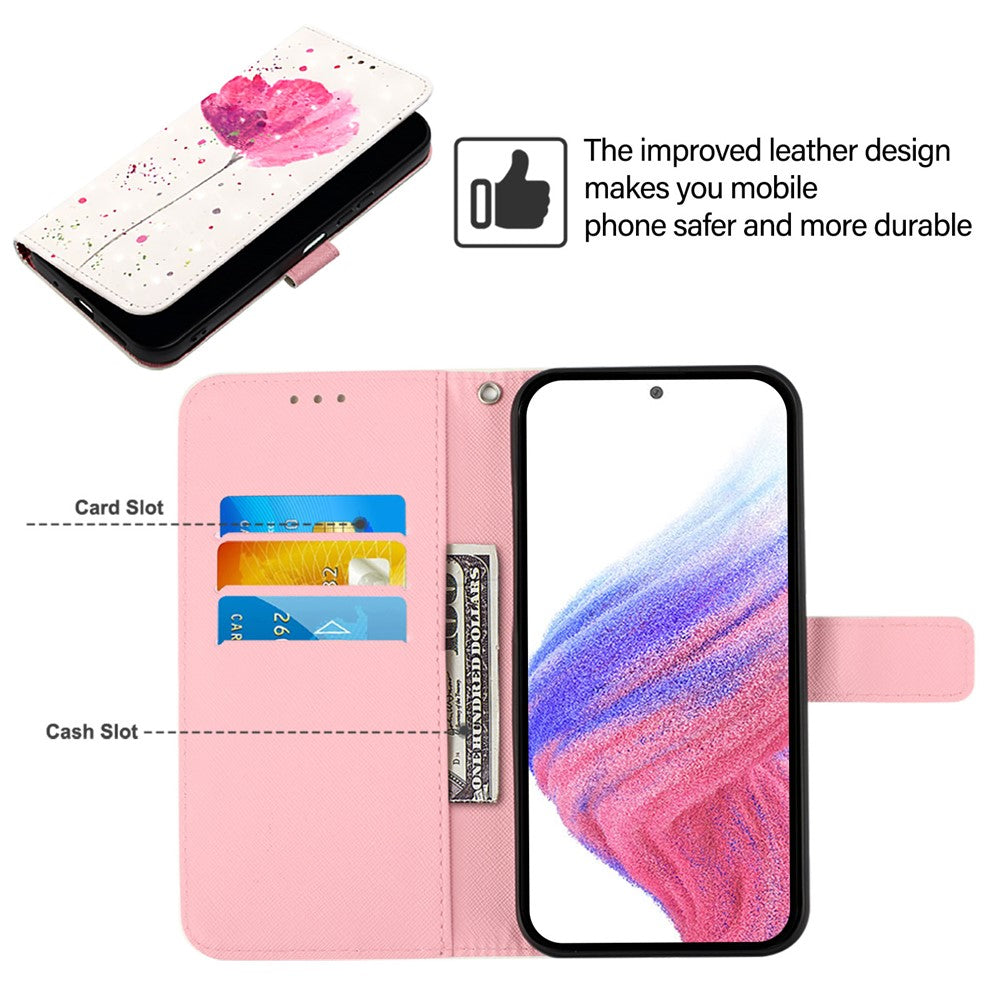 For Xiaomi 14T Pro Leather Case Pattern Printing Wallet Stand Mobile Cover with Strap