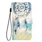 For Xiaomi 14T Leather Case Pattern Printing Wallet Stand Mobile Cover with Strap