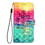 For Xiaomi 14T Leather Case Pattern Printing Wallet Stand Mobile Cover with Strap