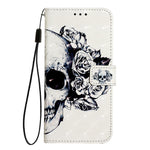 For Xiaomi 14T Leather Case Pattern Printing Wallet Stand Mobile Cover with Strap
