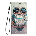 For Xiaomi 14T Leather Case Pattern Printing Wallet Stand Mobile Cover with Strap