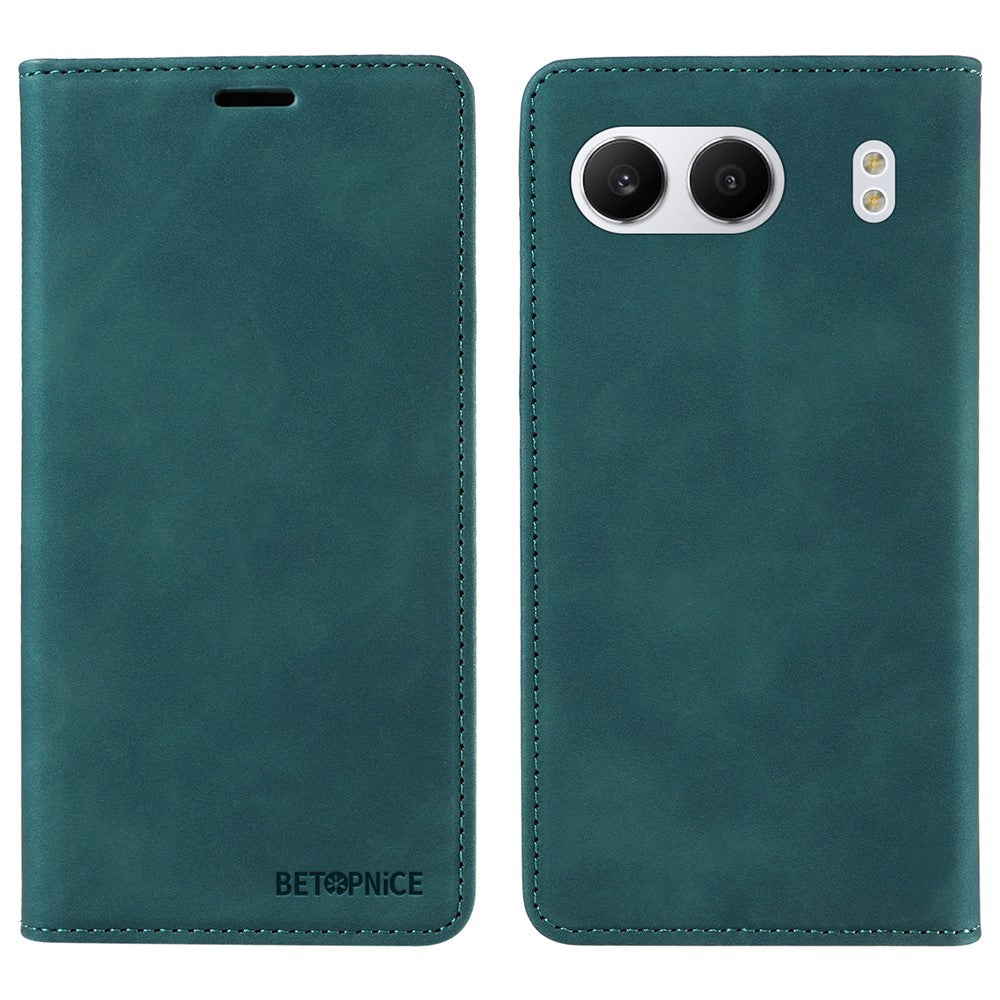 BETOPNICE 003 För OnePlus Nord 4 Plånboksfodral i läder med stativ