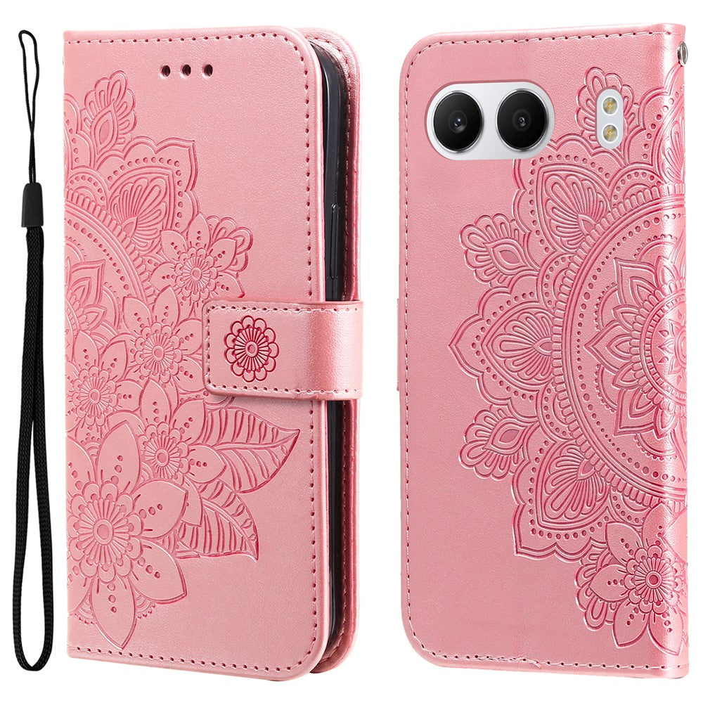 For OnePlus Nord 4 Case Floral Pattern PU Leather Wallet Stand Phone Cover