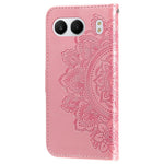 For OnePlus Nord 4 Case Floral Pattern PU Leather Wallet Stand Phone Cover