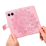For OnePlus Nord 4 Case Floral Pattern PU Leather Wallet Stand Phone Cover