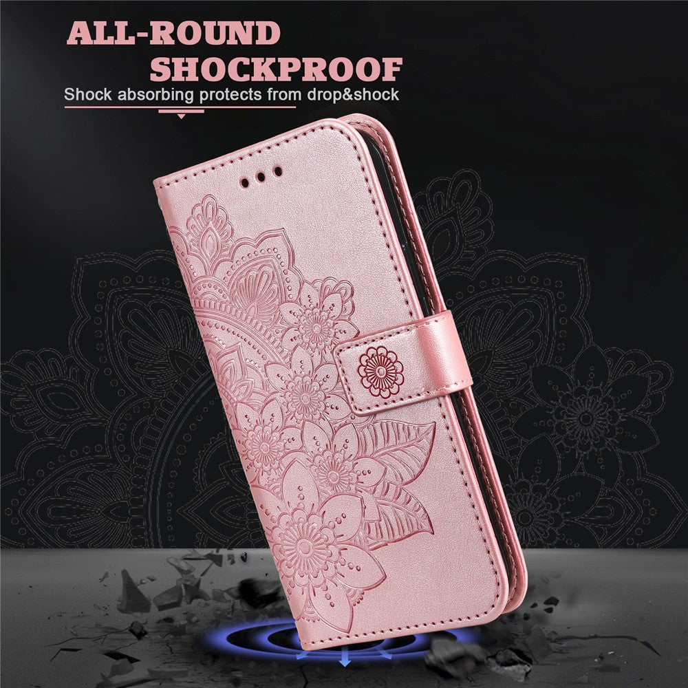 For OnePlus Nord 4 Case Floral Pattern PU Leather Wallet Stand Phone Cover